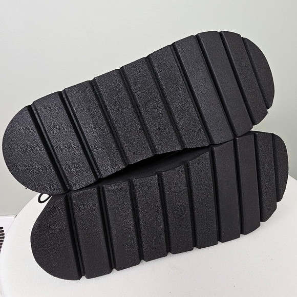 Portland Boot Company Women's Metallic Puffer Cozy Booties in Black - Picture 12 of 14